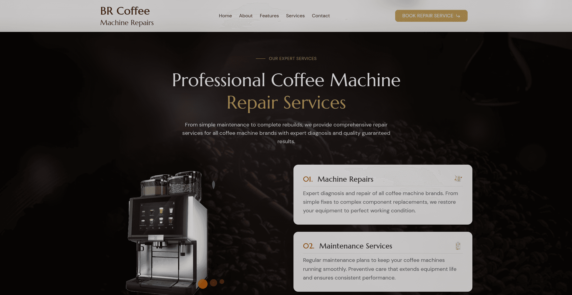 BR Coffee Machine Repairs