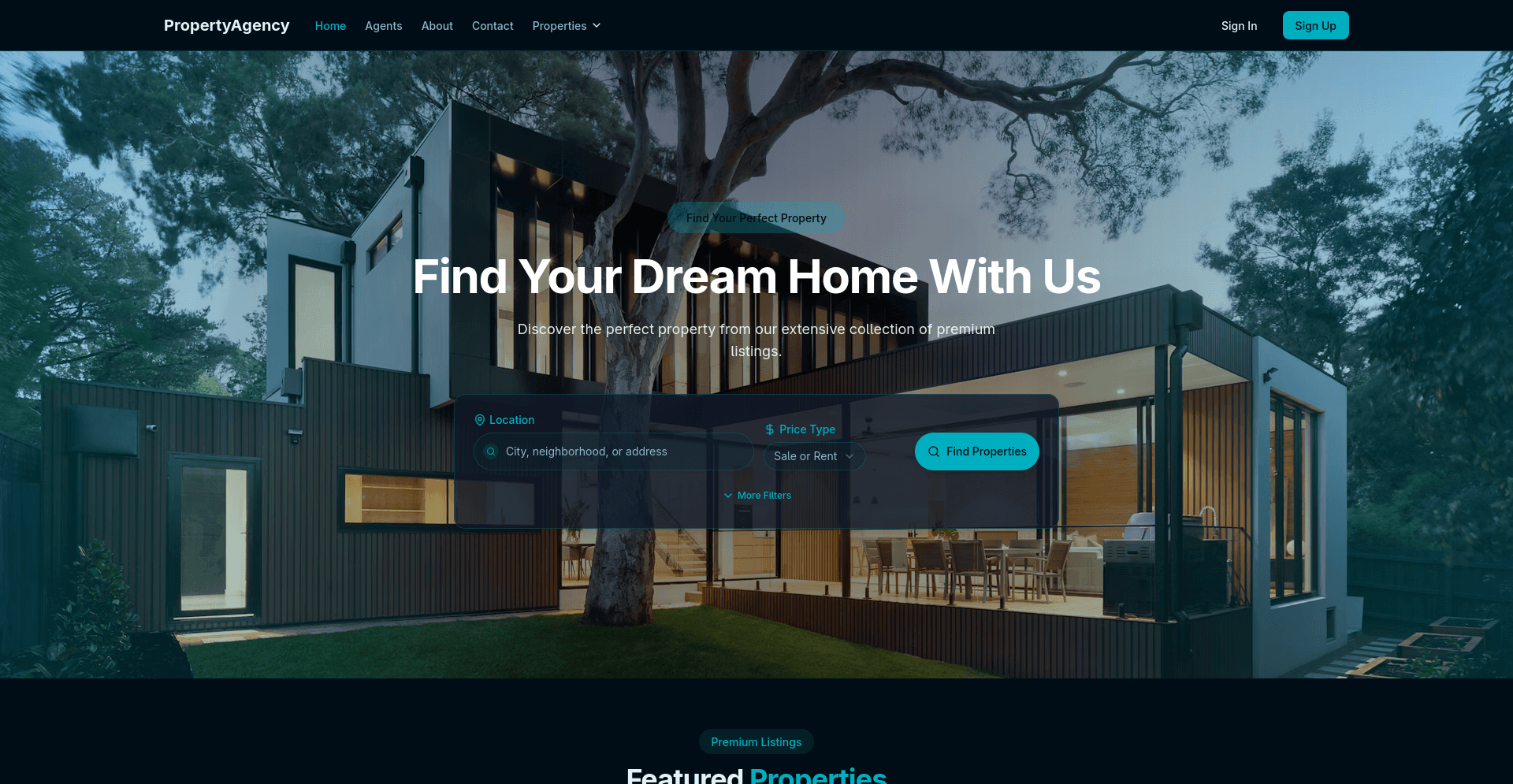 Real Estate Website
